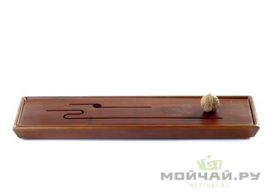 Чабань чайная доска # 16879 прессованный бамбук 45 x 13 x 25 см