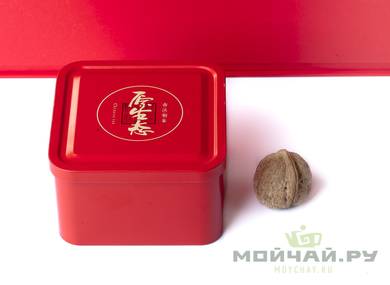 Подарочная упаковка с сумкой  # 17637 коробка красного цвета три банки для хранения чая