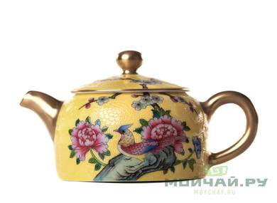 Чайник # 26299 цзиньдэчжэньский фарфор ручная роспись 165 мл