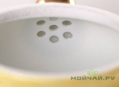 Чайник # 26299 цзиньдэчжэньский фарфор ручная роспись 165 мл