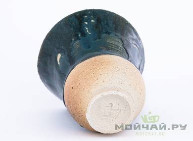 Сосуд для питья мате калебас # 29043 керамика дровяной обжиг