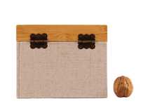 Подарочная коробка для чайников # 34946 ДеревоТкань