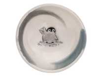 Пиала Мойчай "Приветствующий пингвин" # 44497 керамикаручная роспись 34 мл